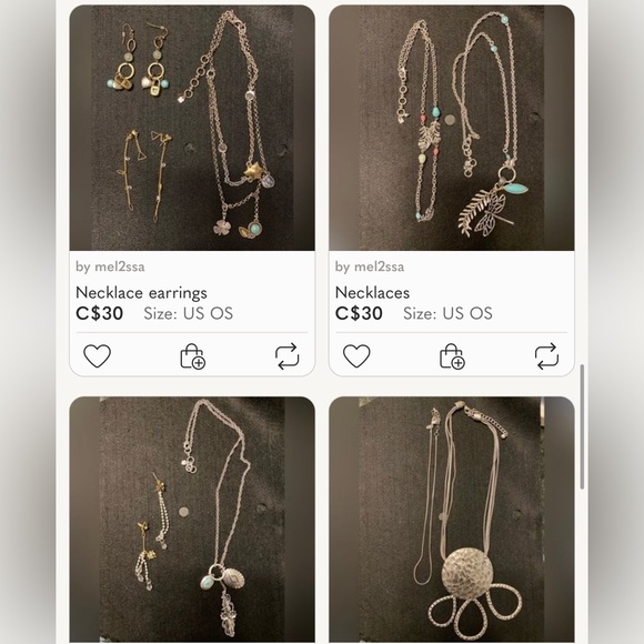 A bag of jewelry - Picture 5 of 5